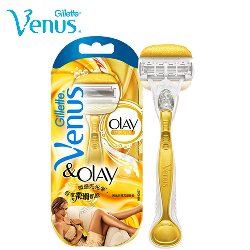 Genuine Gillette Venus Olay Razors Women's Shavers 1 Holder With 1