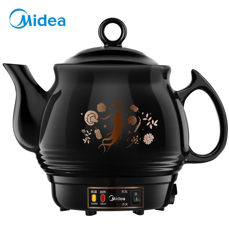 美的（Midea）养生壶煎药壶中药壶熬药罐智能全自动陶瓷电砂锅炖药锅电子药煲煎药机煮器家用汤锅MD-DG30E103