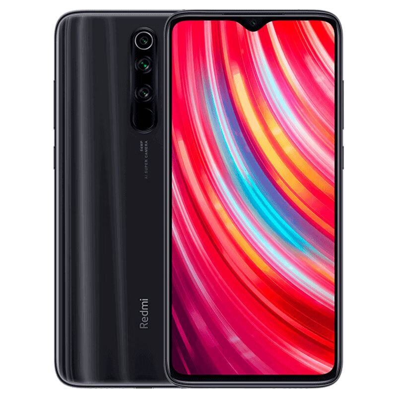 Redmi Note8Pro 6400万全场景四摄 液冷游戏芯 4500mAh长续航 NFC 18W快充 红外遥控 6GB+128GB 电光灰 游戏智能手机 小米 红米