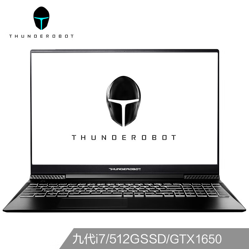 雷神（ThundeRobot）911Air星战二代 15.6英寸窄边框游戏笔记本电脑i7-9750H 512GSSD GTX1650