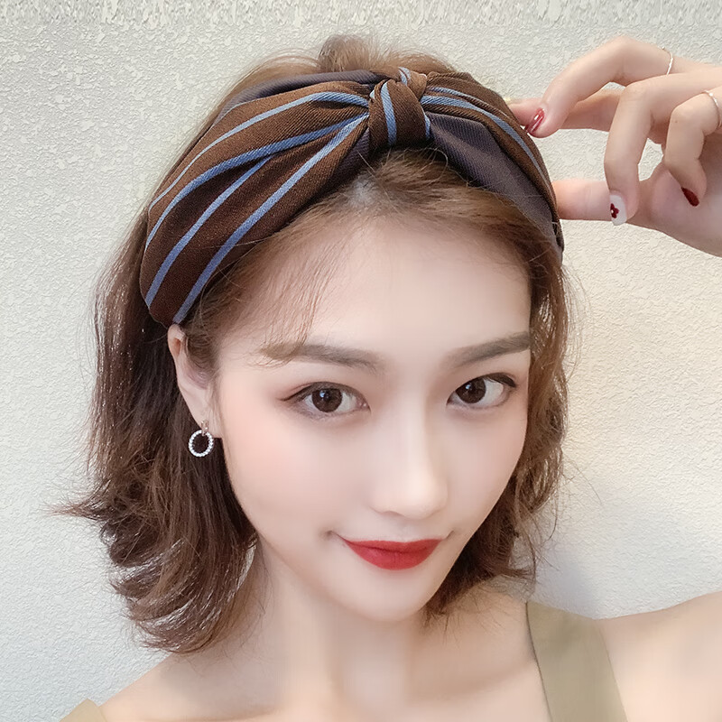 发捆发箍女百搭外出压发卡宽边防滑韩国头饰韩式头箍网红短发简约