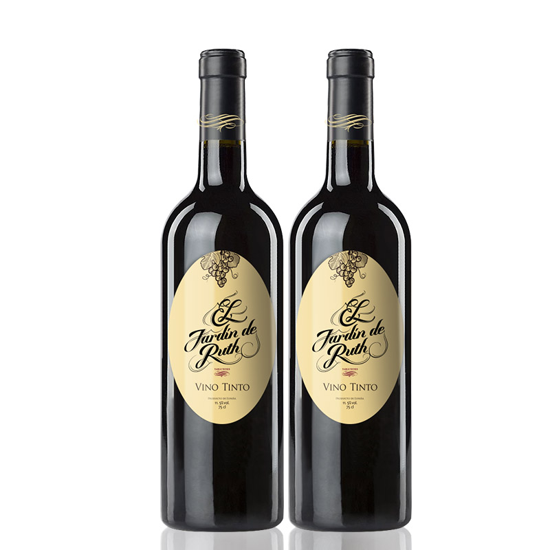 【蒂尔卡萨】西班牙原装进口红酒 鹭鸶田园半甜型红葡萄酒 750ml 双支装