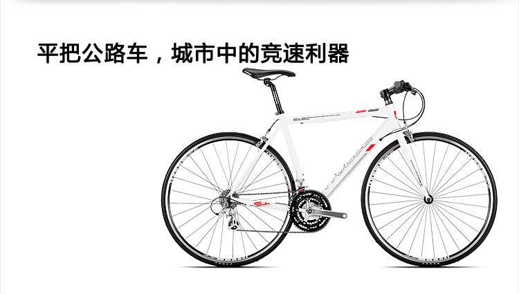 TRIACE(骓驰)自行车 24速 双V刹 铝合金公路车