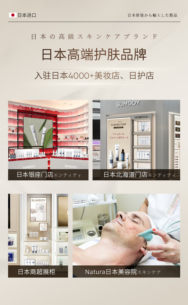 SUMDOY日本进口壬二酸祛痘印痘坑修复膏去痘红肿淡化痘印痘疤女男士 祛痘抑痘30g