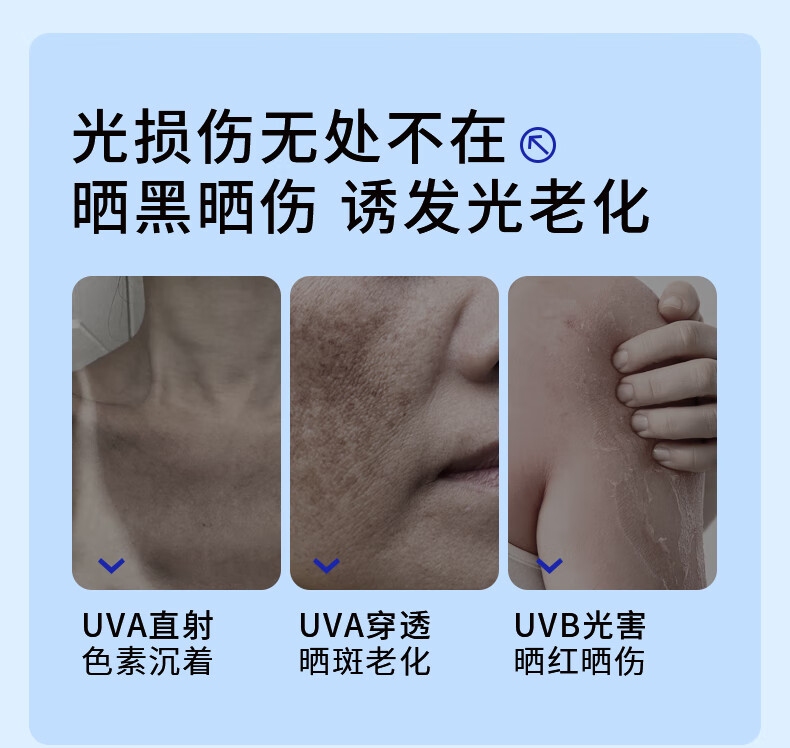 EHD 防晒霜水凝皙隔离霜全身轻薄透气户外男女四季 79/支【防晒霜*单瓶装60g】