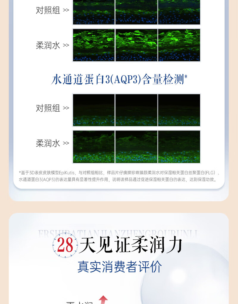 片仔癀珍珠臻臻颜柔润水120ml 补水保湿提亮肤色爽肤水护肤品臻养焕肤