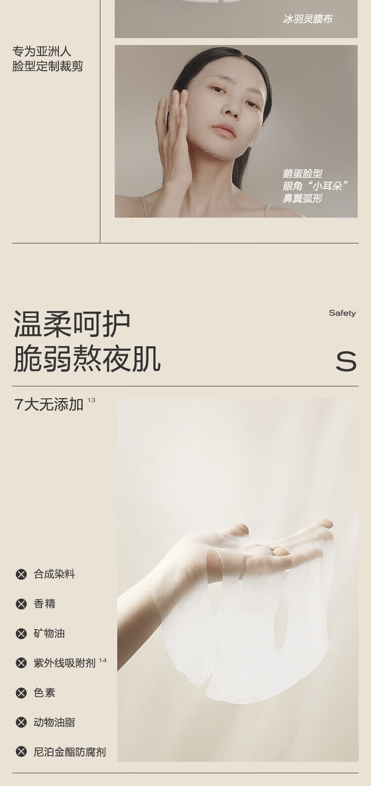 大水滴22点熬夜面膜祛痘印控油祛痘毛孔收缩面膜美白补水淡斑提亮肤色女 【熬夜肌补水保湿】面膜1盒