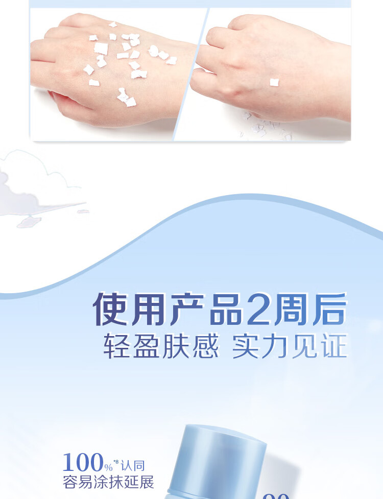 碧柔（Biore）【范丞丞推荐】轻透倍护防晒乳液 SPF50+ PA++++ 真清爽 耐暴汗 单瓶40ml