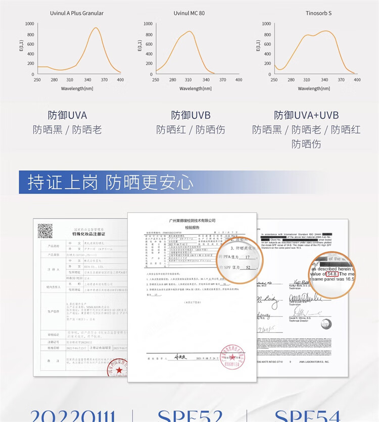 奥札（Aucuz）防晒霜女面部清爽隔离高倍防晒乳干皮敏感肌 适用防晒棒 90g 无酒精【清爽防晒乳90g*1】