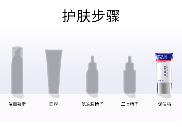 博乐达水杨酸面霜滋养神经酰胺角鲨烷保湿霜呵护屏障锁水护理 滋养保湿护理霜30g