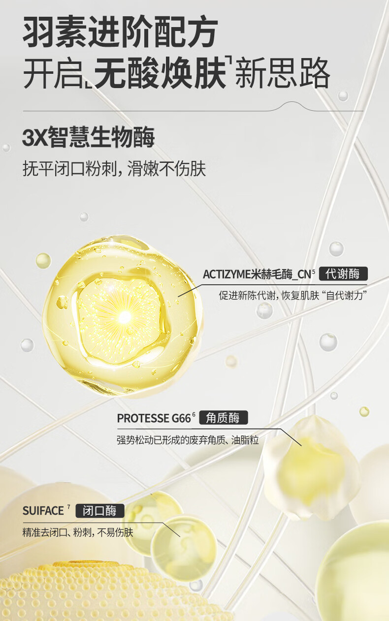 羽素毛孔收敛水去闭口控油无酸可湿敷收缩毛孔精萃爽肤水护肤补水 【新品】清肌焕肤精萃水200ml*1