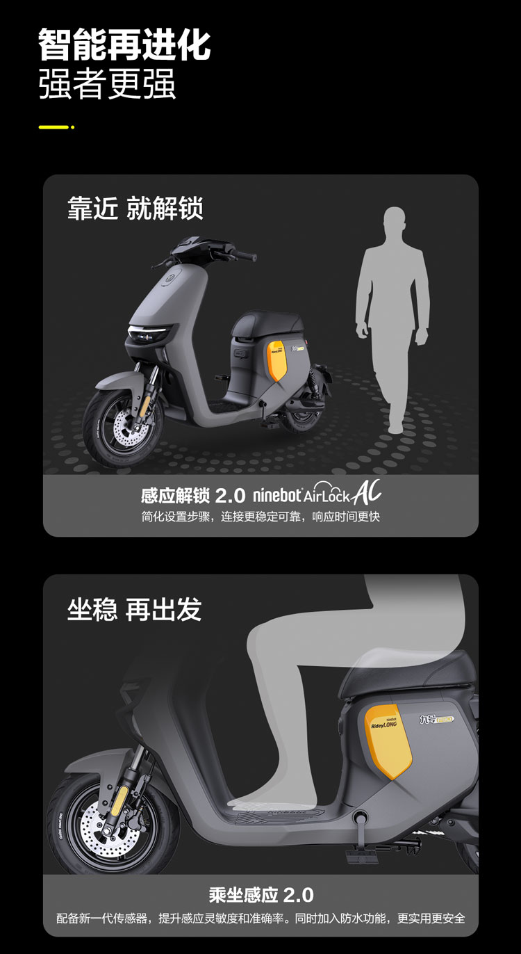 电动自行车_Ninebot 九号 电动自行车 远行者F90