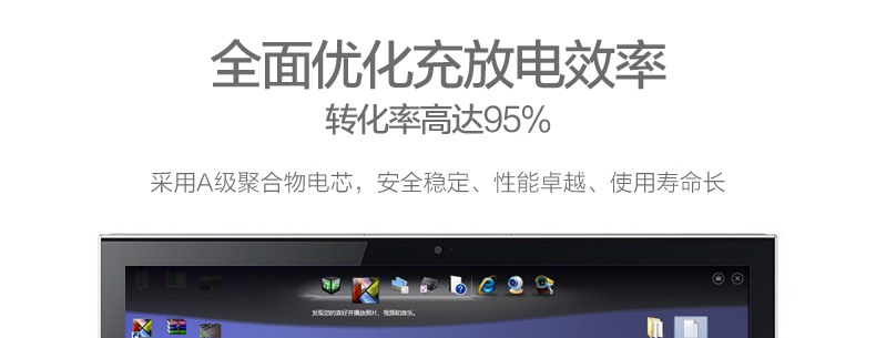 SSK飚王 SRBC531 笔记本移动电源 聚合物多功能充电宝 30000毫安