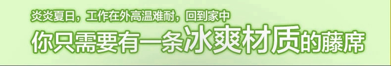 
                                        芭黎春 加厚凉席 御藤席子二三件套草席空调席 单人1.2/1.35 双人1.5m/1.8米 御藤席4046套件 1.2米床 120*195                