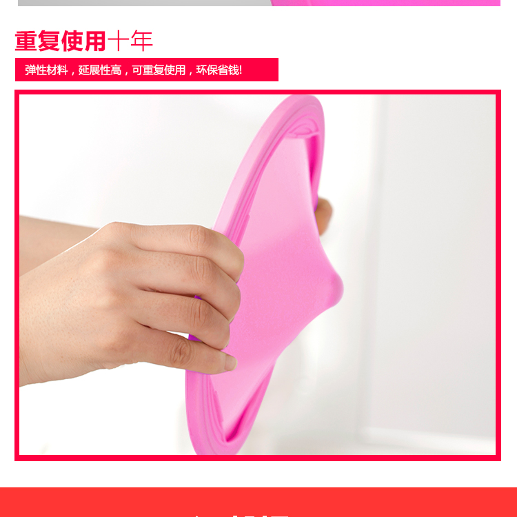 
                                        
                                                            美之扣 硅胶保鲜盒硅胶厨房密封盒食品盒储物罐饭盒5件套                
