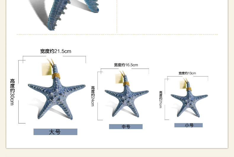 Snnei 阳光海岸丰收海星 创意家居墙饰壁饰 墙上装饰品壁挂