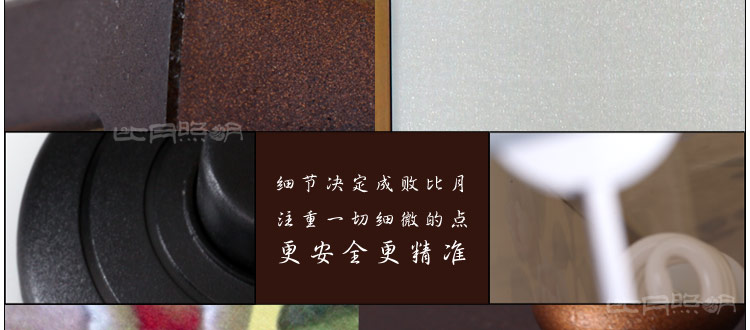 比月中式落地灯卧室客厅餐厅卧室茶楼布艺手绘装饰落地灯3102 