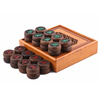 Royal Chess Cracker Chicken Wings Wood Chinese Chess 5cm Reliefs Imitation Leather Boards
Royal Chess Cracker Chicken Wings Wood Chinese Chess 5cm Reliefs Imitation Leather Boards