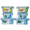【Jingdong Supermarket】 Bei Teisi (BestHA) heat-resistant glass crisper six-piece (400ml * 2 + 450ml * 2 + 800ml * 2) oven refrigerator microwave oven lunch box RL6-01
【Jingdong Supermarket】 Bei Teisi (BestHA) heat-resistant glass crisper six-piece (400ml * 2 + 450ml * 2 + 800ml * 2) oven refrigerator microwave oven lunch box RL6-01