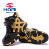 HOBIBEAR Backetball Shoes Дети Водонепроницаемый Зимний Спорт Shoes Мальчики Плюшевые Нескользящим Девушки Тренеры Ребенка Ankel
