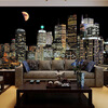 Высокое качество Wall Painting Custom 3D Photo Wallpaper для гостиной TV Background Mural Обои для спальни для спальни City Night для спальни