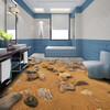 Бесплатная доставка Ocean Beach Spray 3D Living Room Flooring самоклеящийся квадратный кофейный спальный пол для спальни 250cmx200cm бесплатная доставка high definition 3d sea world shark flooring износ водонепроницаемой гостиной спальни спальни для спальни 250cmx200cm