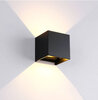 BOKT Minimalist Outdoor Patio Waterproof 6W LED Wall Light Sconces Aluminum Finish Adjustable Design for for Garden Home Decor Van luxury wall sconce fixture k9 crystal wall light sconces home decor wall lamps beside modern led lights for living room bedroom