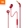 JBL LIVE 100 Стерео наушники-вкладыши Наушники сотовый телефон Наушники Спортивные наушники Компьютерные игровые наушники с Michael Call Red jbl live 100 стерео наушники вкладыши наушники наушники с мобильным телефоном спортивные наушники компьютерные игровые наушники с michael call black
