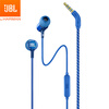 JBL LIVE 100 Стерео наушники-вкладыши Наушники сотовый телефон Наушники Спортивные наушники Компьютерные игровые наушники с Michael Call Blue наушники herman наушники