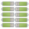 Fillinlight 10PCS Pack Свежая блестящая трава Зеленый цвет USB Flash Drive USB2.0 Memory Stick Memory Drive Pen Drive U Disk 32g usb flash disk memory stick drive with blink cz diamond white