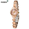 ROSDN TOP Brand Luxury Women Bracelet Watches Gift Set Fashion Women Dress wrist watch Ladies Quartz Rose Gold Watch Waterproof cuena gold men luminous clock fashion brand luxury business watch full steel quartz watch man wrist watch golden watches men