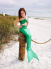 3 шт. Позолота для девочек Mermaid Tail Купальники Купальные костюмы Бикини Купальники Плавательные костюмы Плавающая одежда купальники