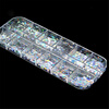 Rhombus Star Dot Silver Sequins Сияющие хлопья Украшение Charm Nail Glitter Пайетт Декор Макияж Аксессуары серьги art silver art silver mp002xw00kcb