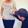 baby is coming футболка для беременных товары для беременных