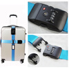 MyMei Koffergurt Suitcase combination lock / TSA lock luggage belt luggage strap luggage belt strap belt cord rope black for suitcase travel luggage strap 2m