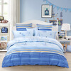 Mercury Home Textiles (MERCURY) Постельные принадлежности Три / четыре части хлопка Хлопок Twill Print Quilt Постельные принадлежности Maritime Sky Plus Double 1,8 м Bed маникюрные принадлежности