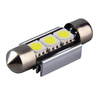 36мм CANBUS Ошибка Free 3 LED 5050 SMD 6418 C5W номерного знака плафон лампы источник света для авто eco fri led canbus c5w 36 3 smd de3423 6418 3led 12v bmw audi benz