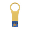 Metal Key USB 3.0 Flash Drive Pen Drive 64GB Gold usb flash drive