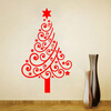 MyMei Christmas Wall Stickers Home Decorations Christmas Present Vinyl Wall Decals For Bedroom Shop Window home for christmas