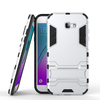 Серебряный Slim Robot Armor Kickstand Ударопрочный жесткий корпус из прочной резины для SAMSUNG Galaxy A7 2017/A720