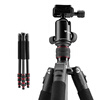 Weifeng (WEIFENG) WF-C6611 штатив с углеродным волокном зеркальный фотоаппарат фотография штатив скоба поезд портативный штатив красный фотоаппарат