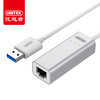 Улучшенный человек (UNITEK) USB к RJ45 проводной LAN сетевой кабель преобразователя проводной Fast ноутбук карты адаптер Ethernet кабель Внешний интерфейс Apple Mac черный Y-1466BK адаптер apple usb ethernet mc704zm a