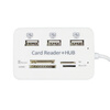 Micro USB Hub Combo 2.0 3 Ports Card Reader USB Splitter Hub Combo PC Computer akasa multifunction panel 3 port usb 2 0 2 port usb 3 0 hub esata card reader combo grey
