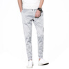 Bejirog Casual Pants Мужские брюки Shaw Slim Slim Брюки Тенденции Halon Pants Мужчины 17088BJ18 Серый S bejirog casual брюки мужские брюки брюки брюки брюки тренд гарем брюки мужской 17088bj18 черный m