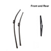 Wiper Blades for Citroen C4 30&26 Fit Push Button Arms 2010 2011 2012 2013 2014 2015 2016 car styling c4l day light 2013 2014 2015 2016 led free ship 2pcs elysee c4l fog lamp car covers picasso c quatre c4 c5 c4 l