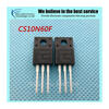 10PCS free shipping CS10N60F 10N60F CS10N60 10N60F TO-220F 600V 10A transistor new original sf10a400h to 220f 400v 10a