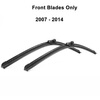 Wiper Blades for Volkswagen Caddy 24&18 2005 2006 2007 2008 2009 2010 2011 2012 2013 2014 wiper blades for volkswagen t5 transporter 24