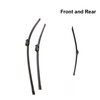 Wiper Blades for Volkswagen Passat B6 24&19 Fit Push Button Arms 2005 2006 2007 2008 2009 2010 wiper blades for volkswagen multivan 24
