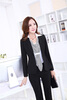 New Novelty Grey Professional Business Women Blazer Coat Slim Fashion Autumn Winter Female Jackets Ladies Tops Blaser Plus Size padaungy zipper jeans women plus size patchwork jeggings high waist jean femme autumn winter pantalones ladies slim fit jegging