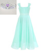 9Colors Girls Princess Dress Подростковые дети Свадьбы Одежда Вечерняя формальная вечерняя одежда